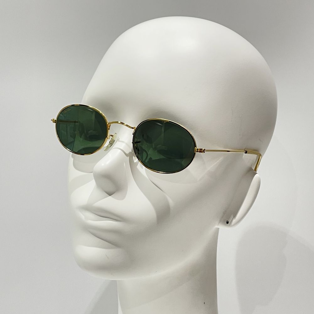 Ray-Ban(レイバン) ラウンド ミルグレイン ラウンドフレーム USA製 B＆L W0976 ヴィンテージ サングラス メタル/ ユニセックス【中古A】20240609