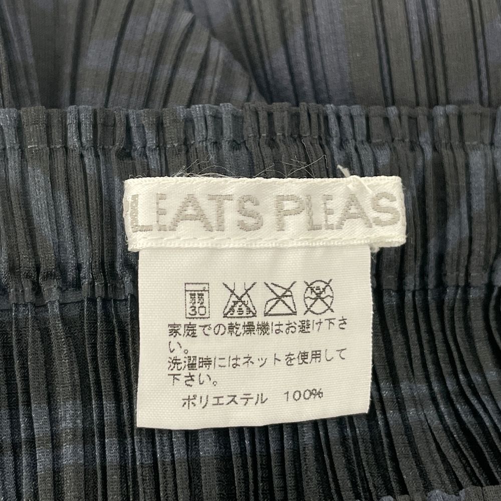 PLEATS PLEASE(プリーツプリーズ) イッセイミヤケ プリーツ加工 エスニック 民族 サイズ2 PP53-JG864 ロングスカート ポリエステル レディース【中古AB】20240609