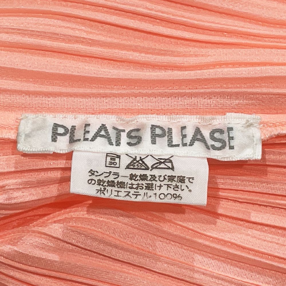 PLEATS PLEASE(プリーツプリーズ) イッセイミヤケ プリーツ加工 半袖 襟付き サイズ4 PP01-JJ502 半袖シャツ ポリエステル レディース【中古AB】20240611