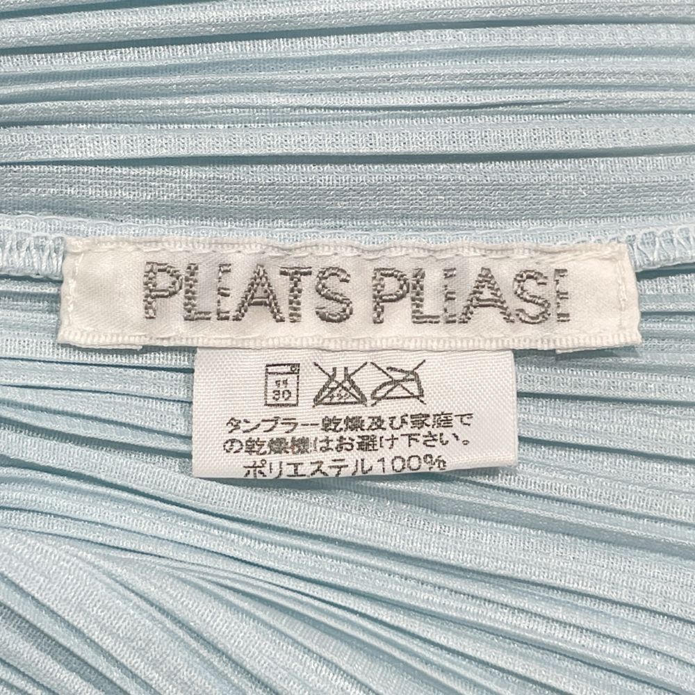 PLEATS PLEASE(プリーツプリーズ) イッセイミヤケ プリーツ加工 ハイネック 裾バルーン サイズ3 PP12-JK608 カットソー ポリエステル レディース【中古AB】20240705