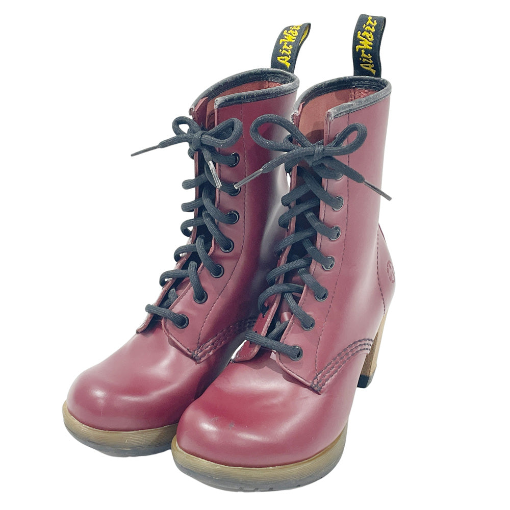 Dr.Martens(ドクターマーチン) DARCIE 8ホール ヒール UK3(22cm) ブーツ レザー レディース【中古B】20240922