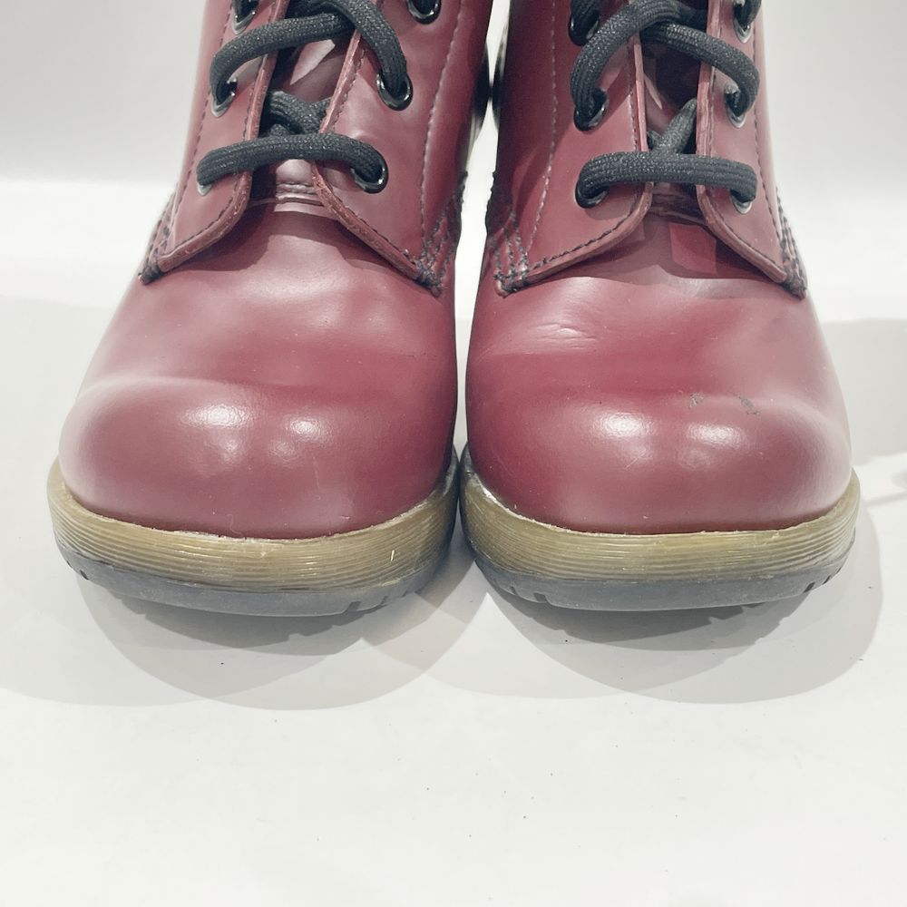 中古B/標準】Dr.Martens ドクターマーチン DARCIE 8ホール ヒール UK3(22cm) レディース ブーツ ボルドー20473481