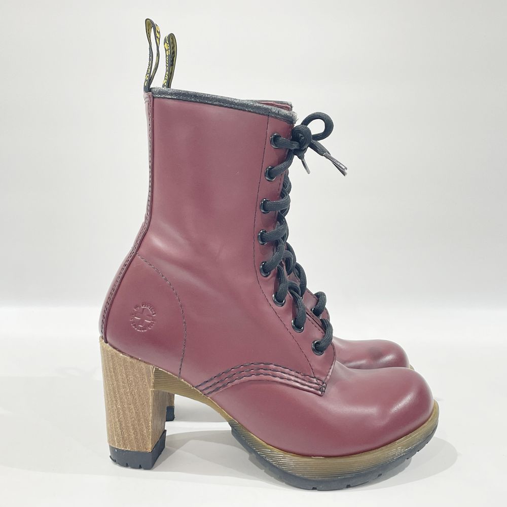 Dr.Martens(ドクターマーチン) DARCIE 8ホール ヒール UK3(22cm) ブーツ レザー レディース【中古B】20240922