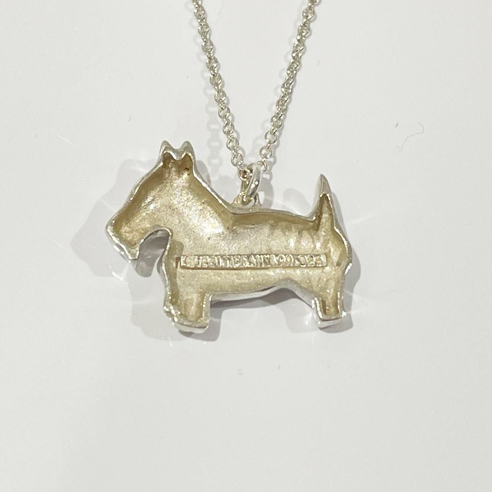 中古B/標準】TIFFANY&Co. ティファニー 犬 ドッグ テリア シルバー925 レディース ネックレス シルバー20473490