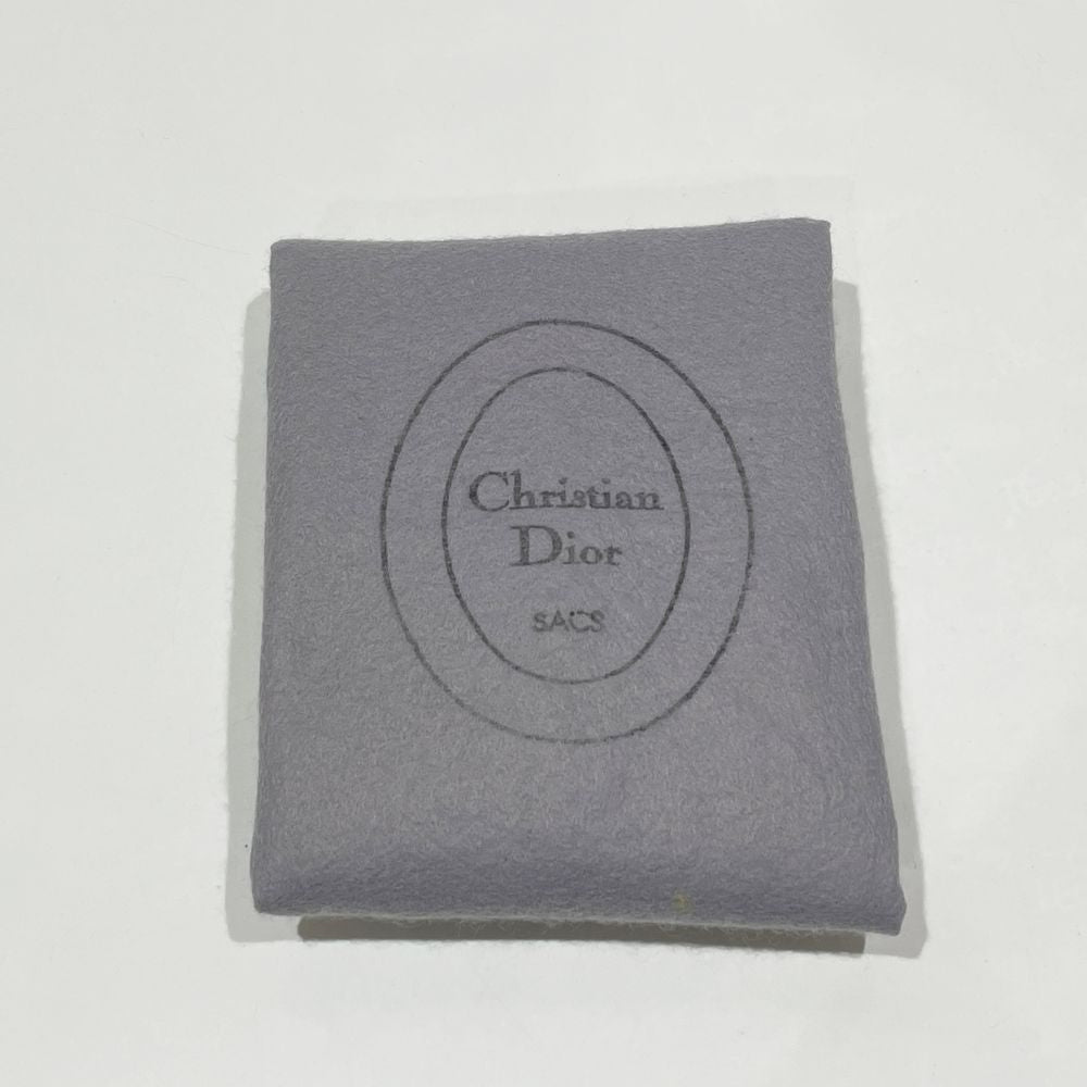 Christian Dior(クリスチャンディオール) CDロゴ プレート 斜め掛け バイカラー ヴィンテージ ショルダーバッグ レザー レディース【中古AB】20240622