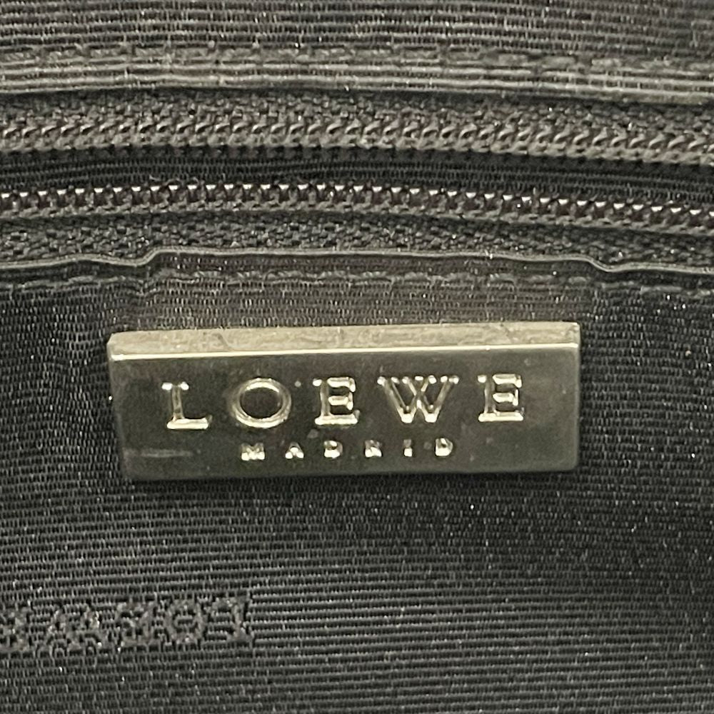 LOEWE(ロエベ) ロゴ 型押し ヴィンテージ トートバッグ レザー レディース【中古AB】20240622