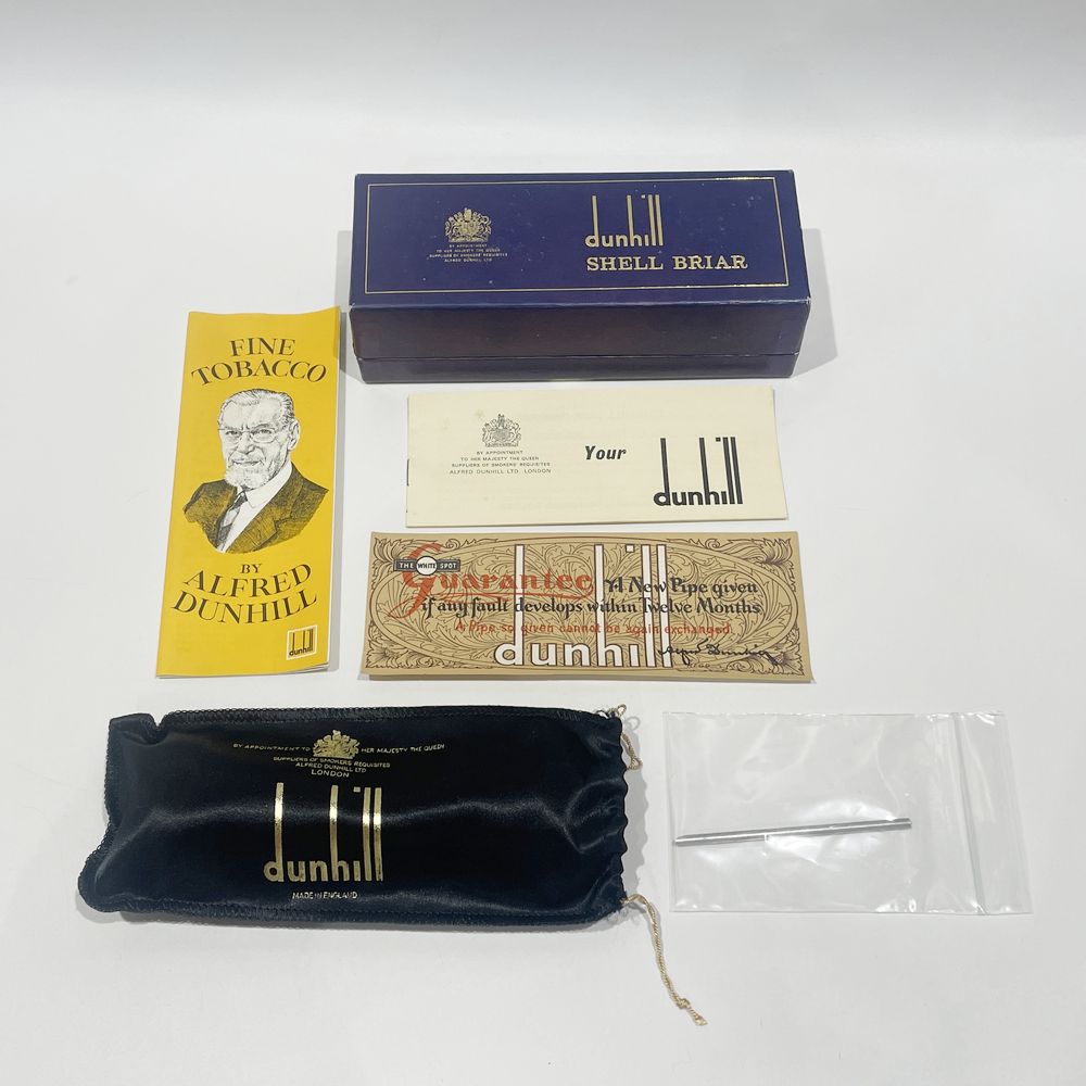 Dunhill(ダンヒル) パイプ SHELL BRIAR シェルブライヤー 114 F/T 1S 喫煙具 その他ファッション雑貨 ウッド ユニセックス【新古品S】20240630