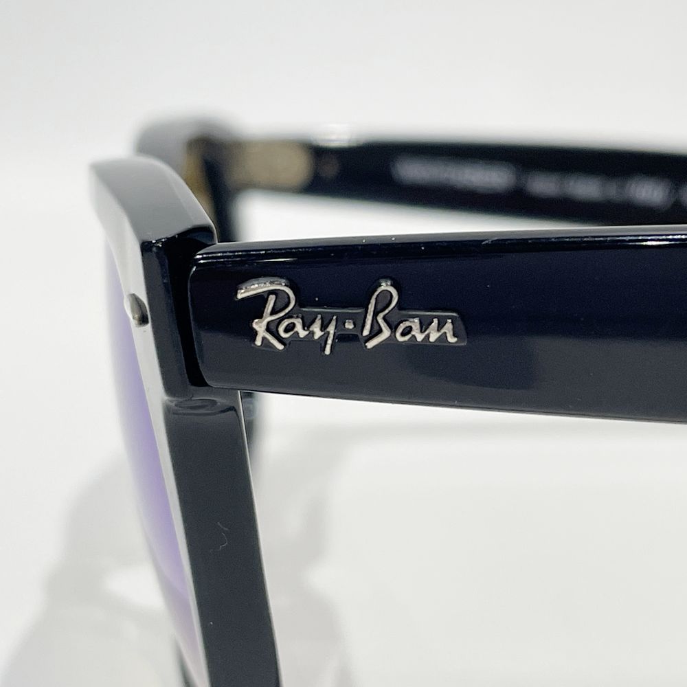 Ray-Ban(レイバン) WAYFARER EASE ウェリントン ミラーレンズ RB4340 601/4O サングラス プラスチック/ ユニセックス【中古AB】20240706