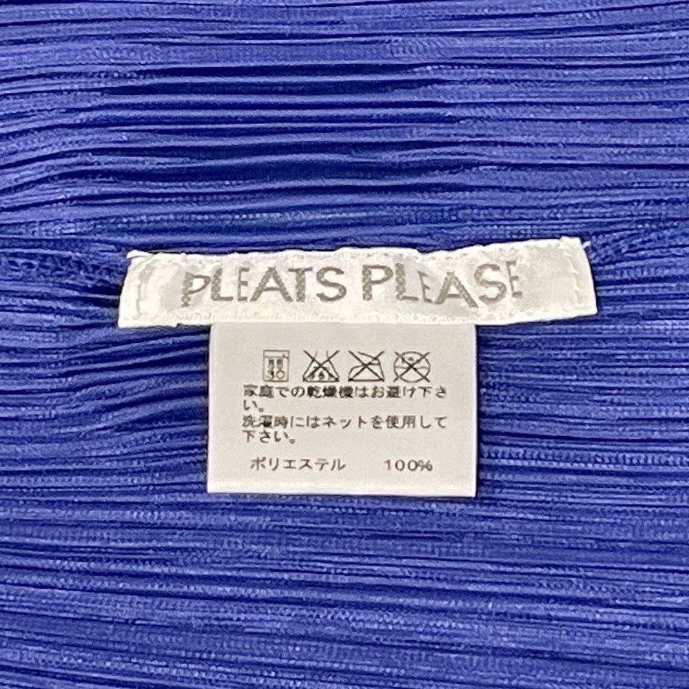 PLEATS PLEASE(プリーツプリーズ) イッセイミヤケ プリーツ加工 立体 ドット サイズ4 PP81-J0794 半袖シャツ ポリエステル レディース【中古AB】20240614