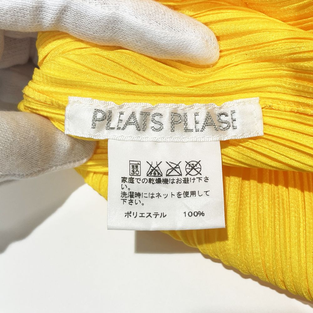 PLEATS PLEASE(プリーツプリーズ) イッセイミヤケ プリーツ加工 半袖 サイズ3 PP93-JK106 カットソー ポリエステル レディース【中古AB】20240612