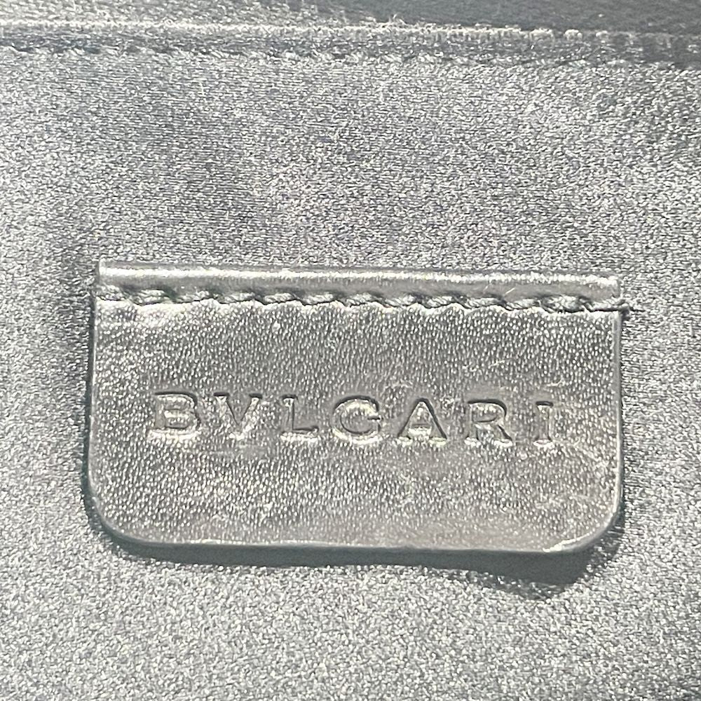 BVLGARI(ブルガリ) ロゴマニア 肩掛け ミニ ショルダーバッグ キャンバス/レザー レディース【中古AB】20240630