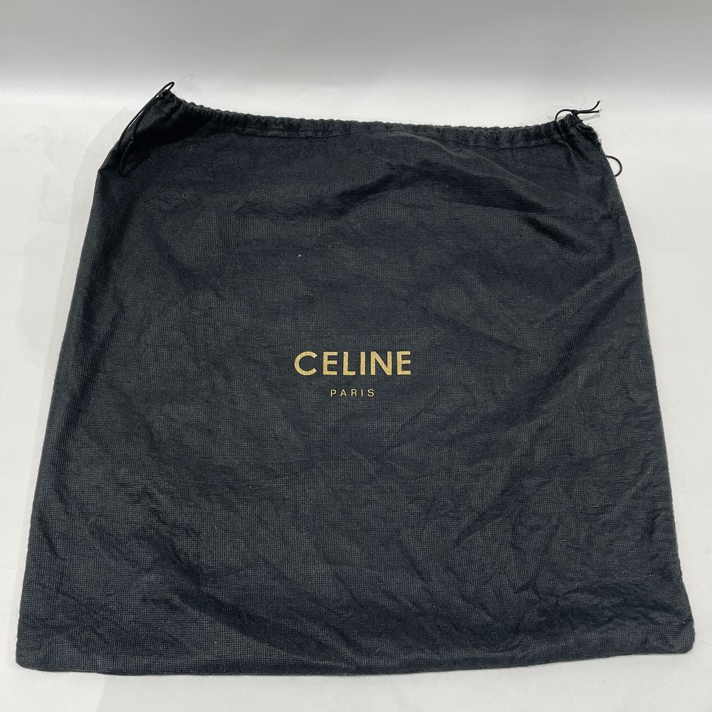 CELINE(セリーヌ) ロゴ プレート ヴィンテージ ハンドバッグ レザー レディース【中古AB】20240623