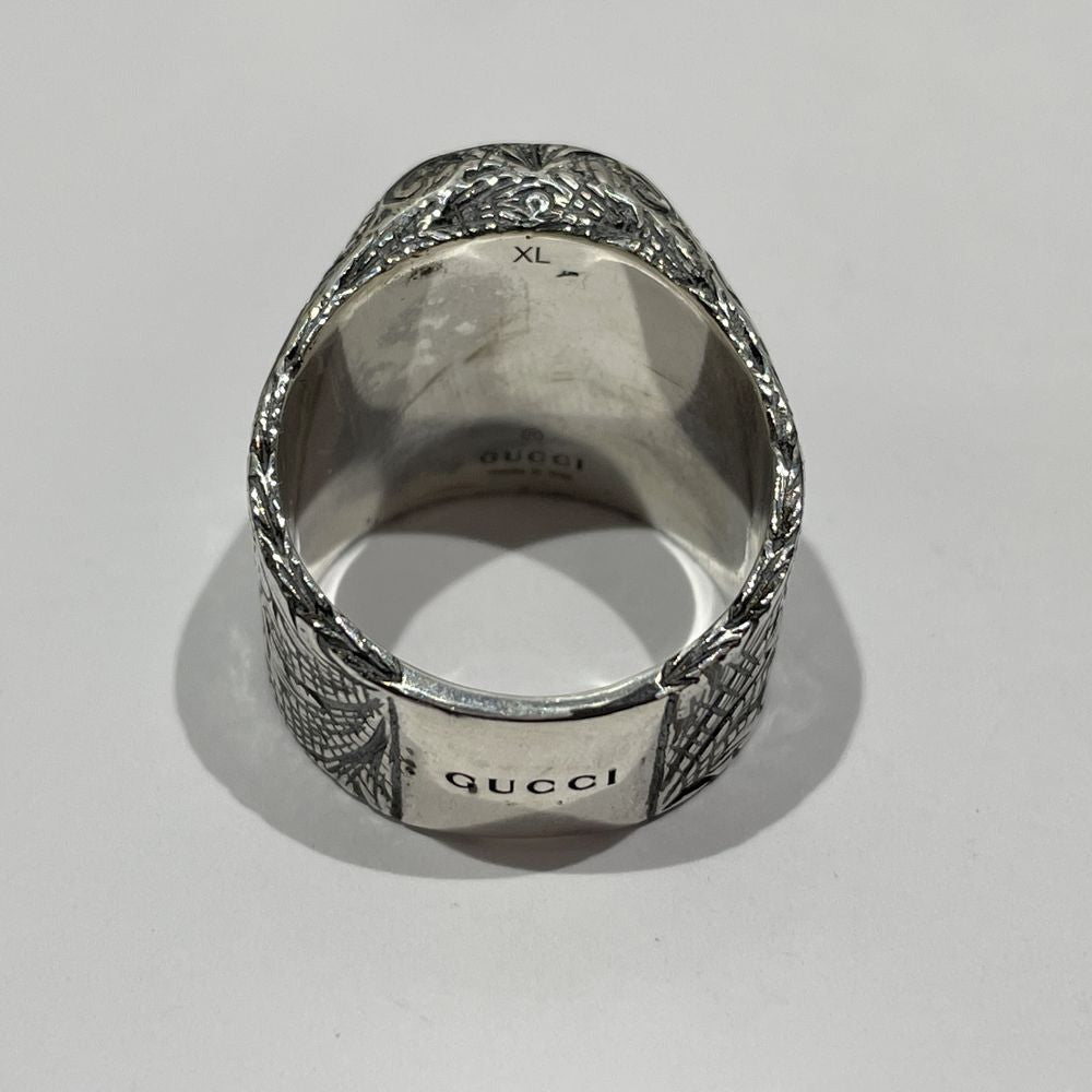 中古B/標準】GUCCI グッチ アラベスク イニシャル O シルバー925 メンズ リング・指輪 22号 シルバー20474787