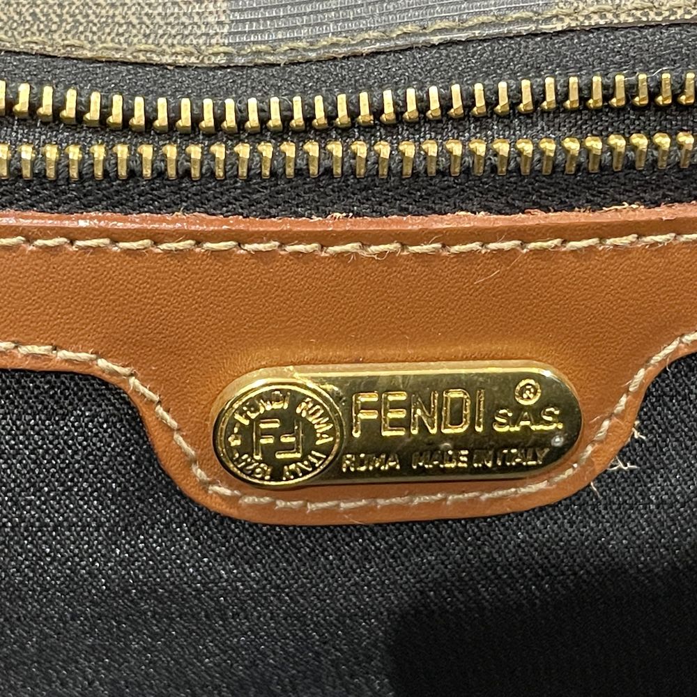 FENDI(フェンディ) ペカン トップハンドル 2WAY ヴィンテージ ハンドバッグ PVC/レザー レディース【中古AB】20240623