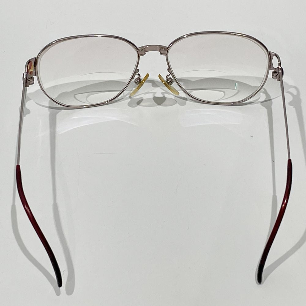 YVES SAINT LAURENT(イヴ・サンローラン) メガネ 度入り ロゴ 30-4688 ヴィンテージ 眼鏡 メタル/ レディース【中古B】20240701