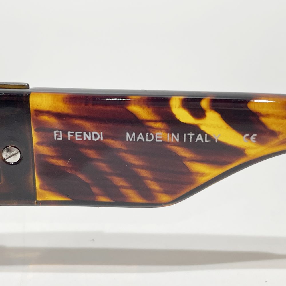 FENDI(フェンディ) サングラスFF ズッカ ロゴ アイウェア MOD SL 7131 サングラス メタル/プラスチック ユニセックス【中古A】20240630