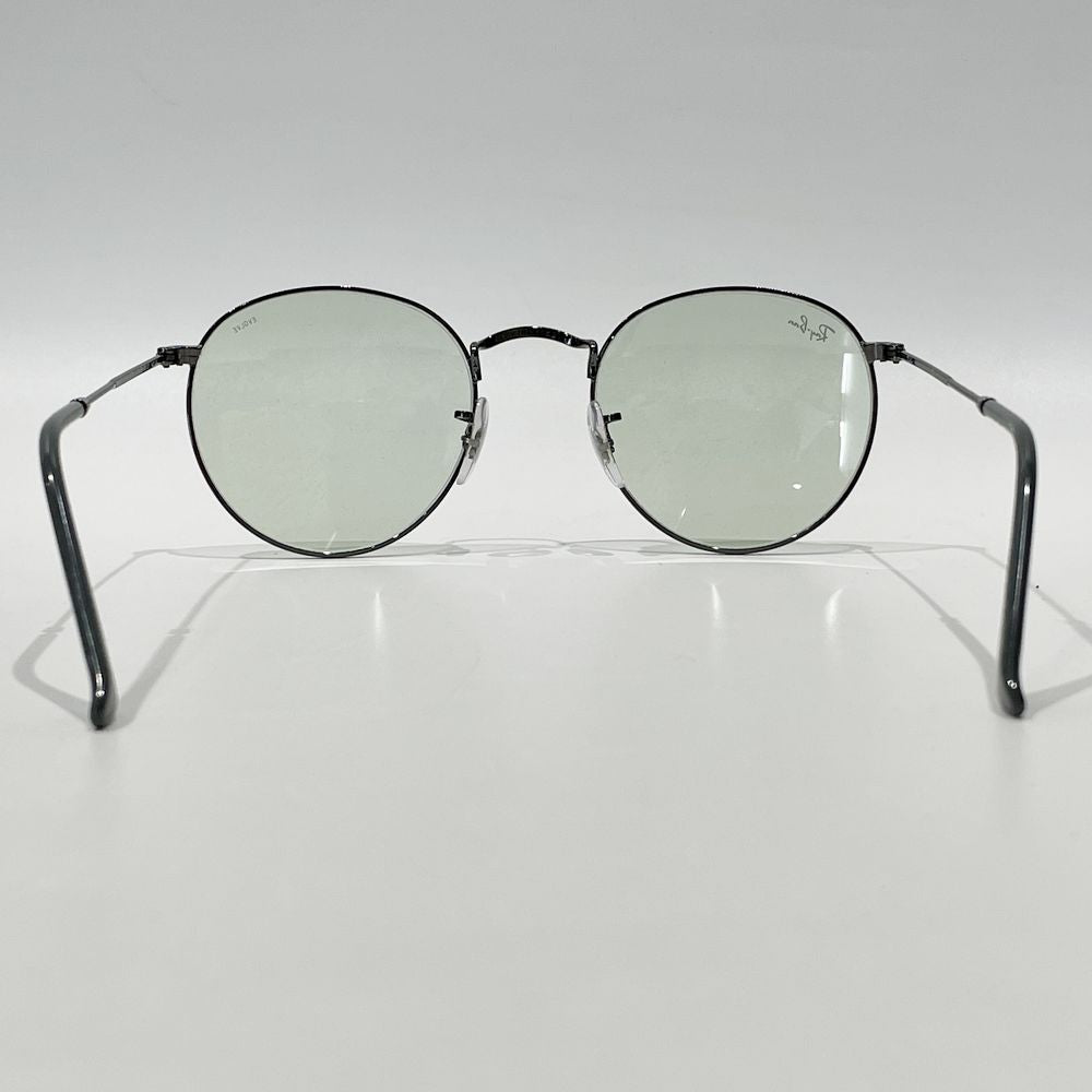 Ray-Ban(レイバン) ROUNDMETAL ラウンドメタル EVOLVEレンズ 調光 RB3447 004/T1 サングラス メタル/プラスチック ユニセックス【中古A】