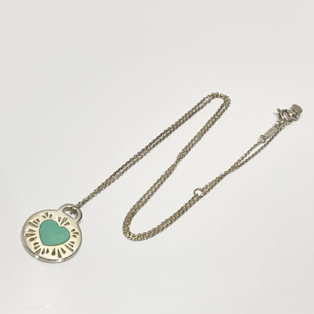 TIFFANY&Co.(ティファニー) リターントゥ ティファニー ラウンド ハートチャーム ネックレス シルバー925 レディース【中古B】20240702