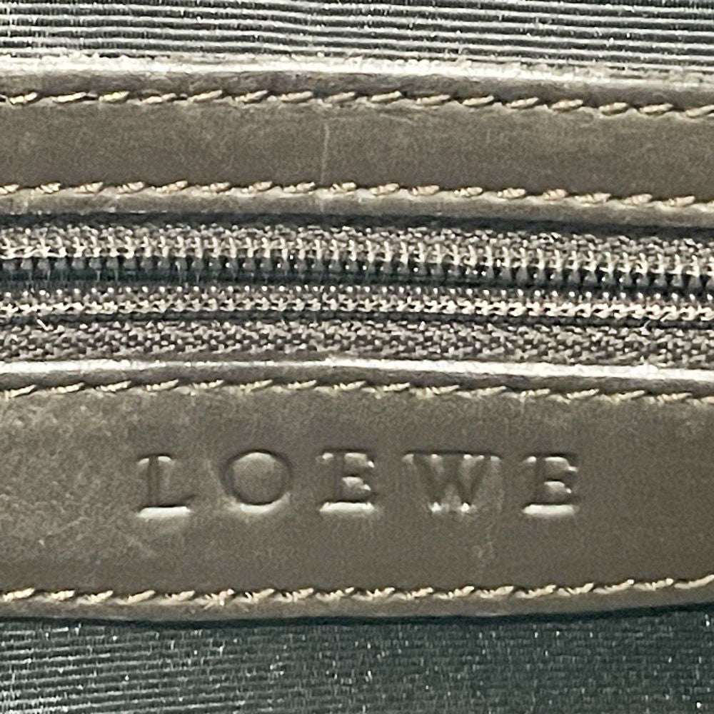 LOEWE(ロエベ) カモッシオ アナグラム ヴィンテージ ハンドバッグ レザー レディース【中古B】20240622