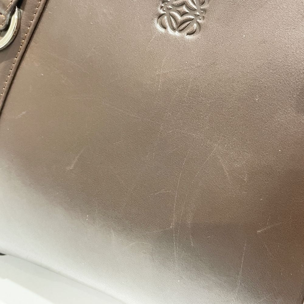 LOEWE(ロエベ) カモッシオ アナグラム ヴィンテージ ハンドバッグ レザー レディース【中古B】20240622