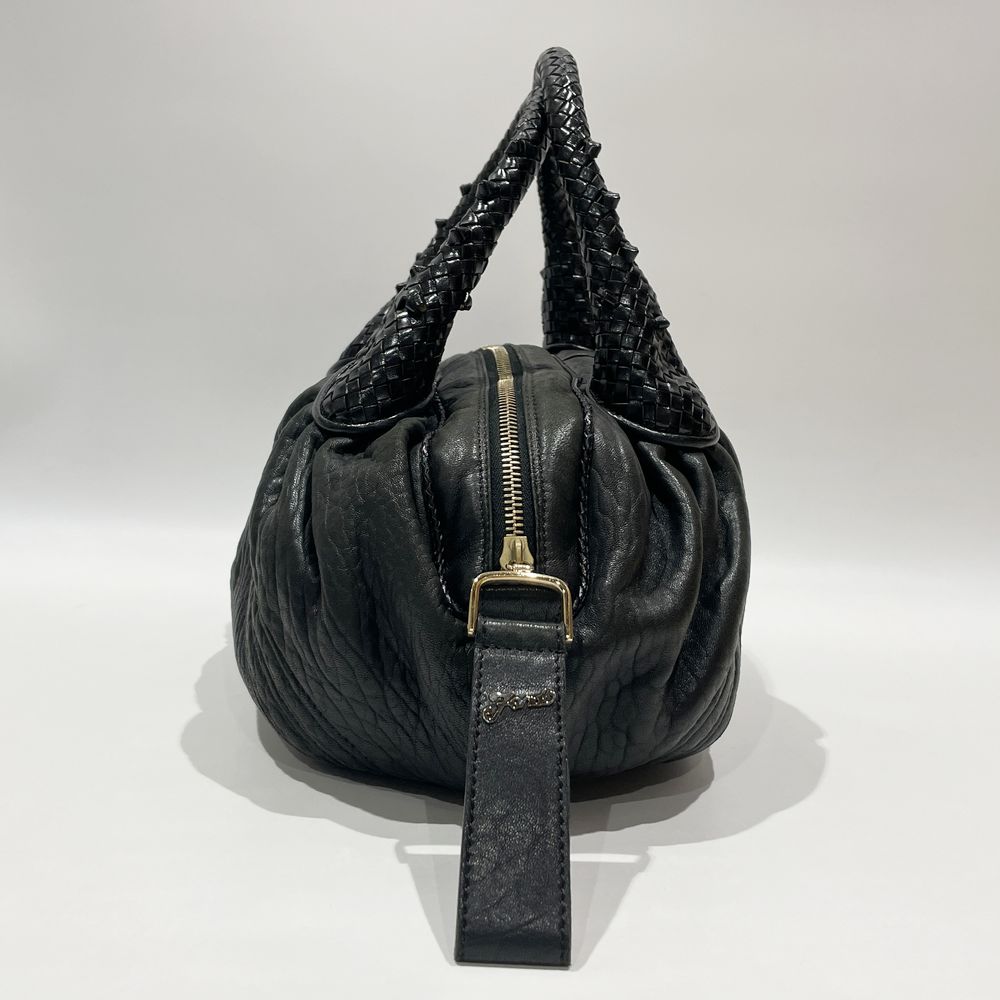 中古AB/使用感小】FENDI フェンディ スパイバッグ ミニ レディース ハンドバッグ 8BL078 ブラック20477148