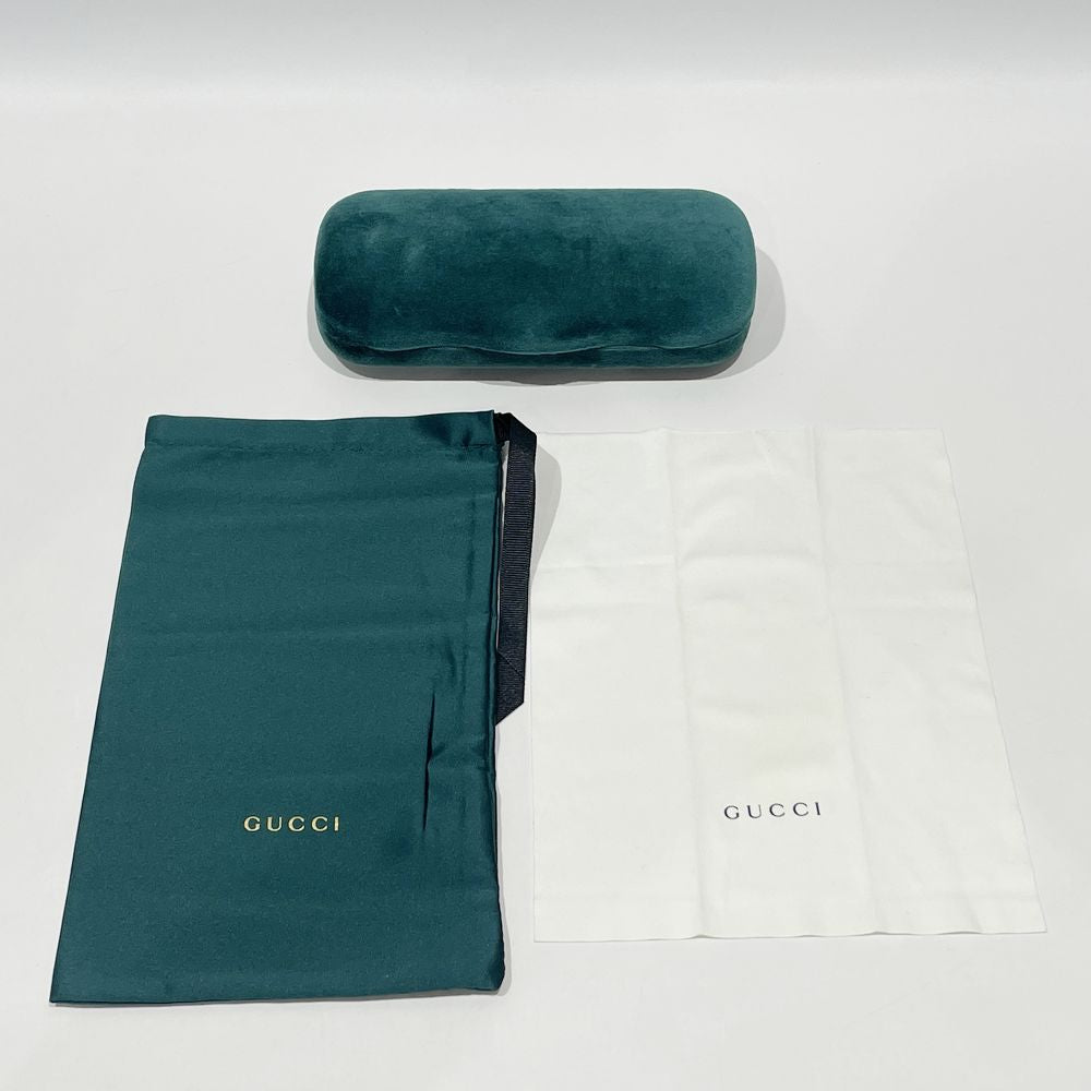 GUCCI(グッチ) 度入り PCレンズ デミ柄 内側彫金模様 ラウンド GG1127OJ サングラス プラスチック/ ユニセックス【中古AB】20240630