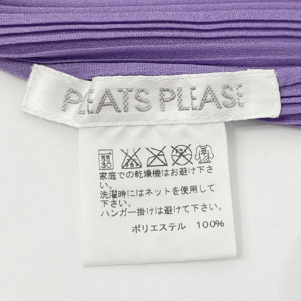 PLEATS PLEASE(プリーツプリーズ) イッセイミヤケ プリーツ加工 ビッグスリーブ サイズ3 PP31-FT385 カットソー ポリエステル レディース【中古B】20240630