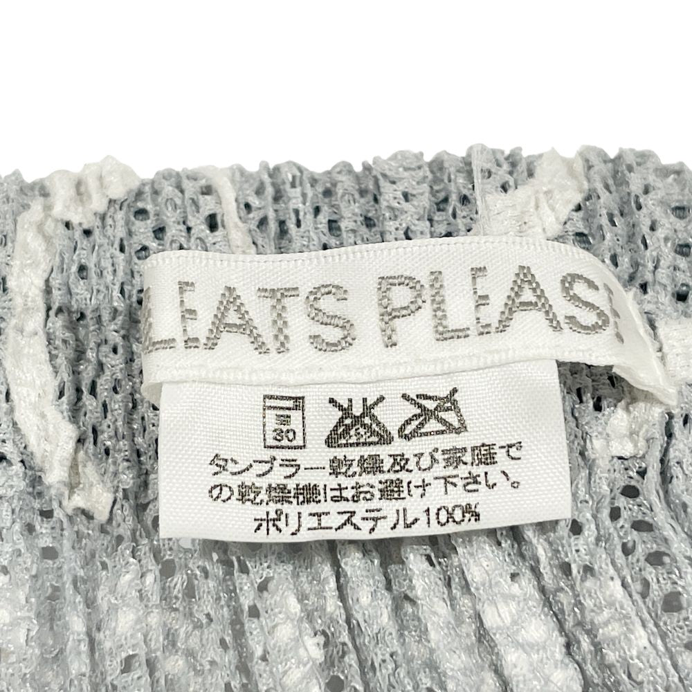 PLEATS PLEASE(プリーツプリーズ) イッセイミヤケ プリーツ加工 メッシュ リボンテープ サイズ2 PP06-JG301 ロングスカート ポリエステル レディース【中古AB】20240629