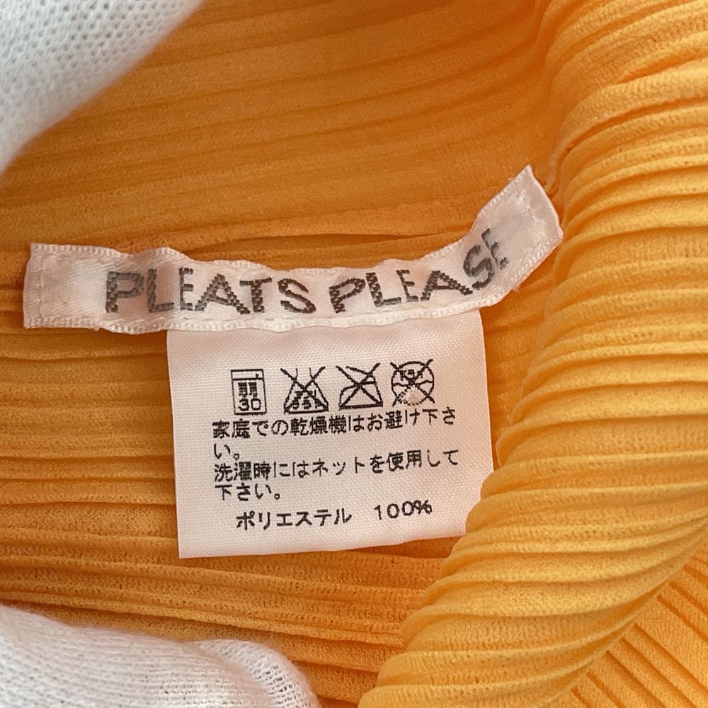 PLEATS PLEASE(プリーツプリーズ) イッセイミヤケ プリーツ加工 スキッパー 襟付き サイズ3 PP61-FK362 カットソー ポリエステル レディース【中古AB】20240723