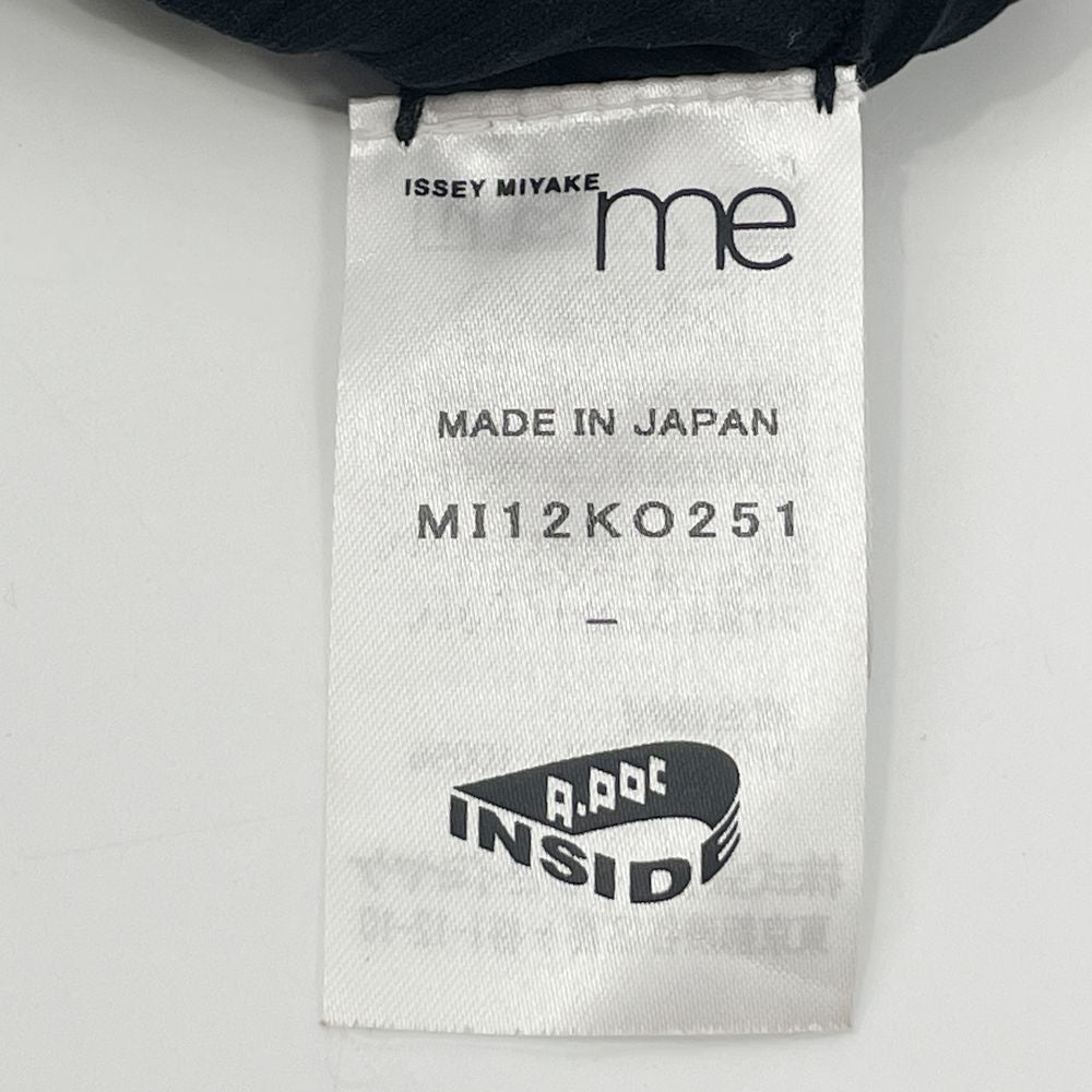 ISSEY MIYAKE A-POC INSIDE(イッセイミヤケ エイポック インサイド) プリーツ加工 ストライプ ハイネック ドルマン MI12KO251 カーディガン ポリエステル レディース【中古AB】20240630