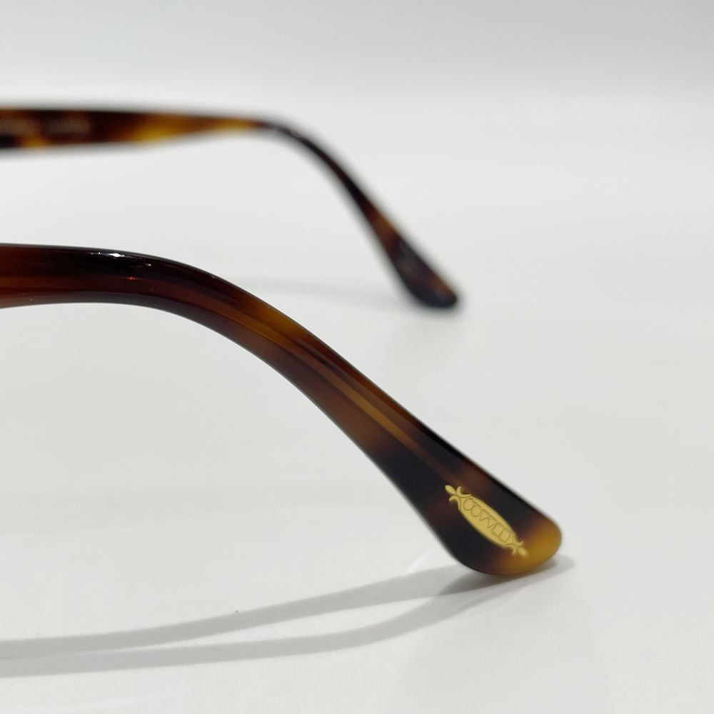 OLIVER PEOPLES(オリバーピープルズ) 度入り Denton ウェリントン デミ柄 メガネ 眼鏡 アセテート ユニセックス【中古AB】20240630