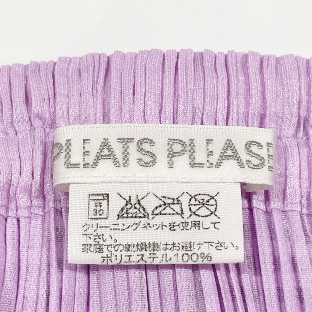 PLEATS PLEASE(プリーツプリーズ) イッセイミヤケ プリーツ加工 ギンガムチェック フレア サイズ1 PP22-JG855 ロングスカート ポリエステル レディース【中古AB】20240628