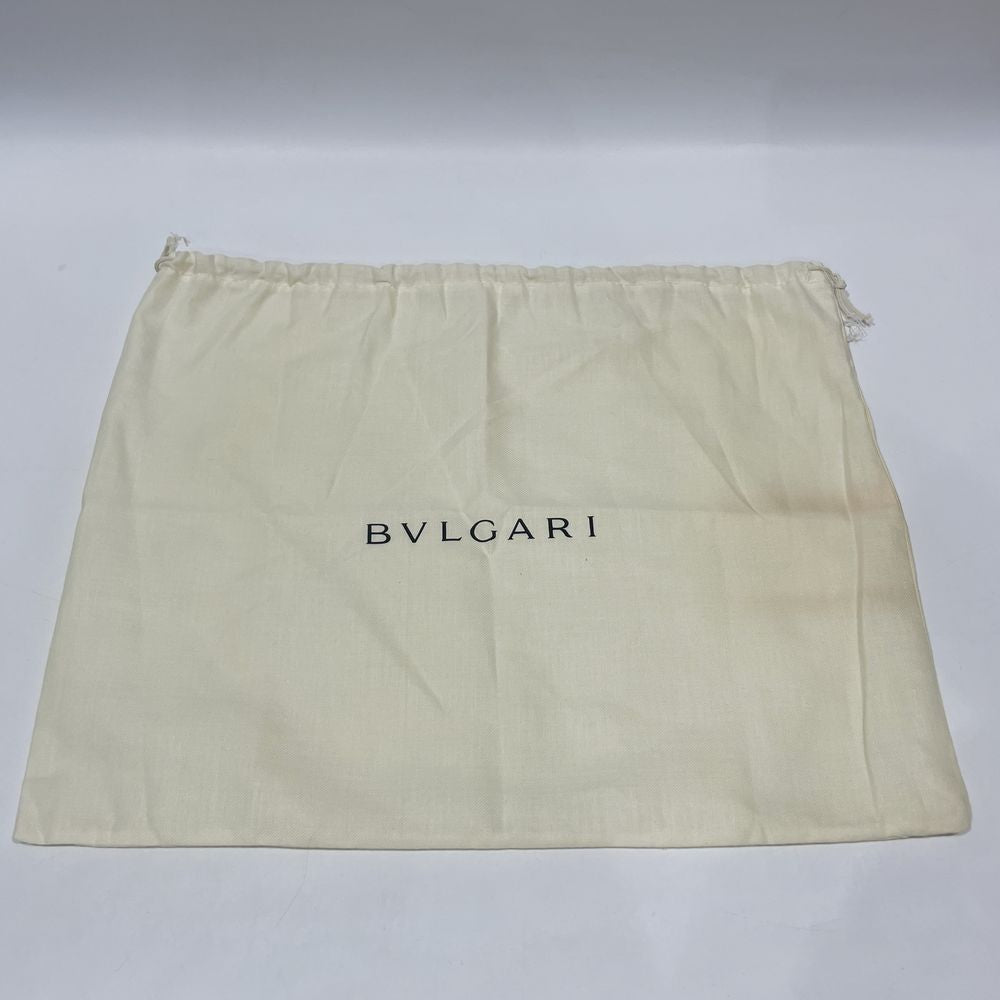 BVLGARI(ブルガリ) 【レア】総柄 レザーハンドル ハンドバッグ ナイロン/レザー レディース【中古B】20240707