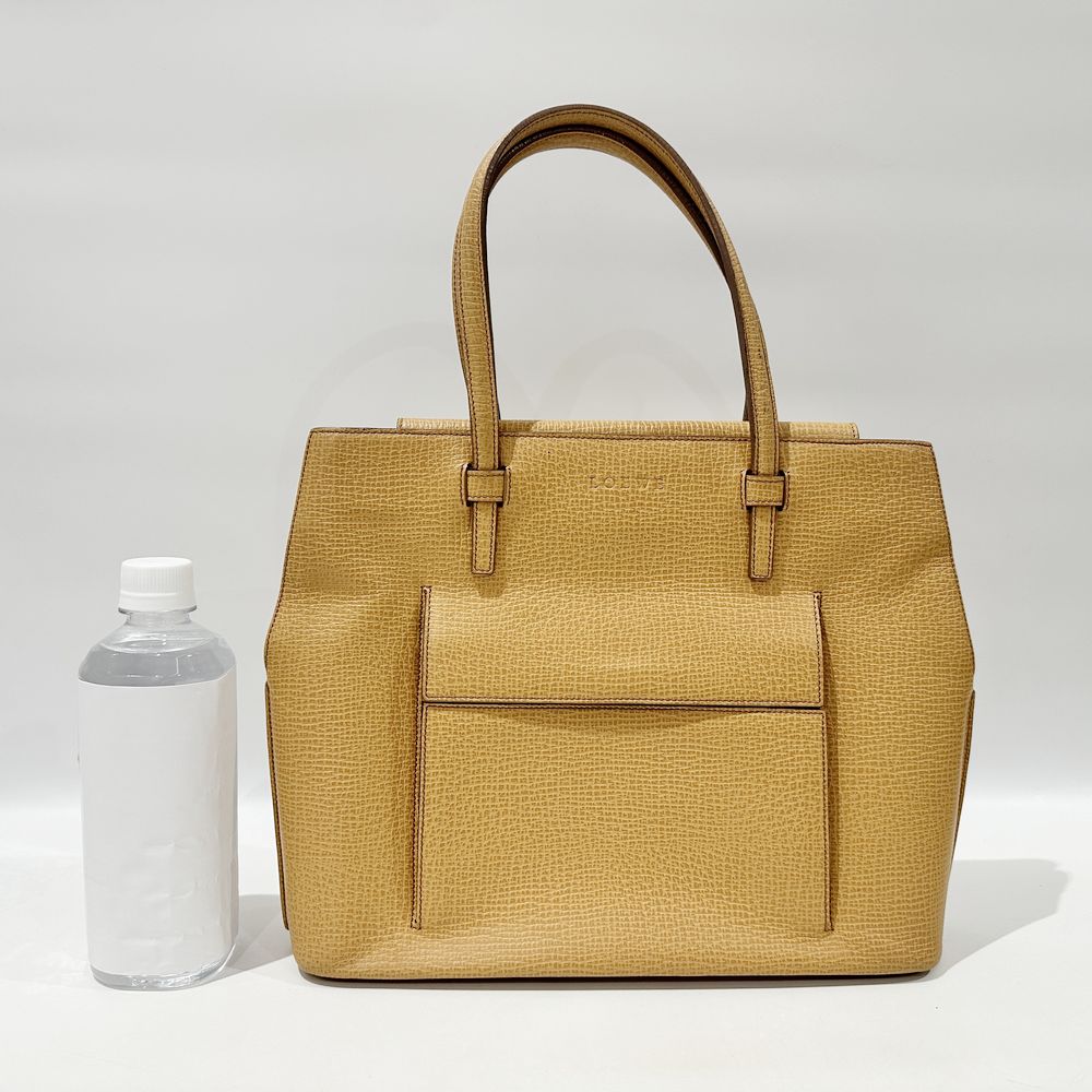 LOEWE(ロエベ) ロゴ 型押し ヴィンテージ トートバッグ レザー レディース【中古B】20240707