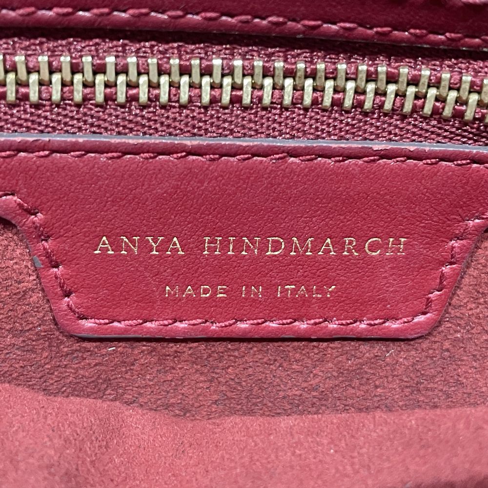 Anya Hindmarch(アニヤ・ハインドマーチ) トップハンドル フリンジ 2WAY ミニ ショルダーバッグ レザー レディース【中古AB】20240707