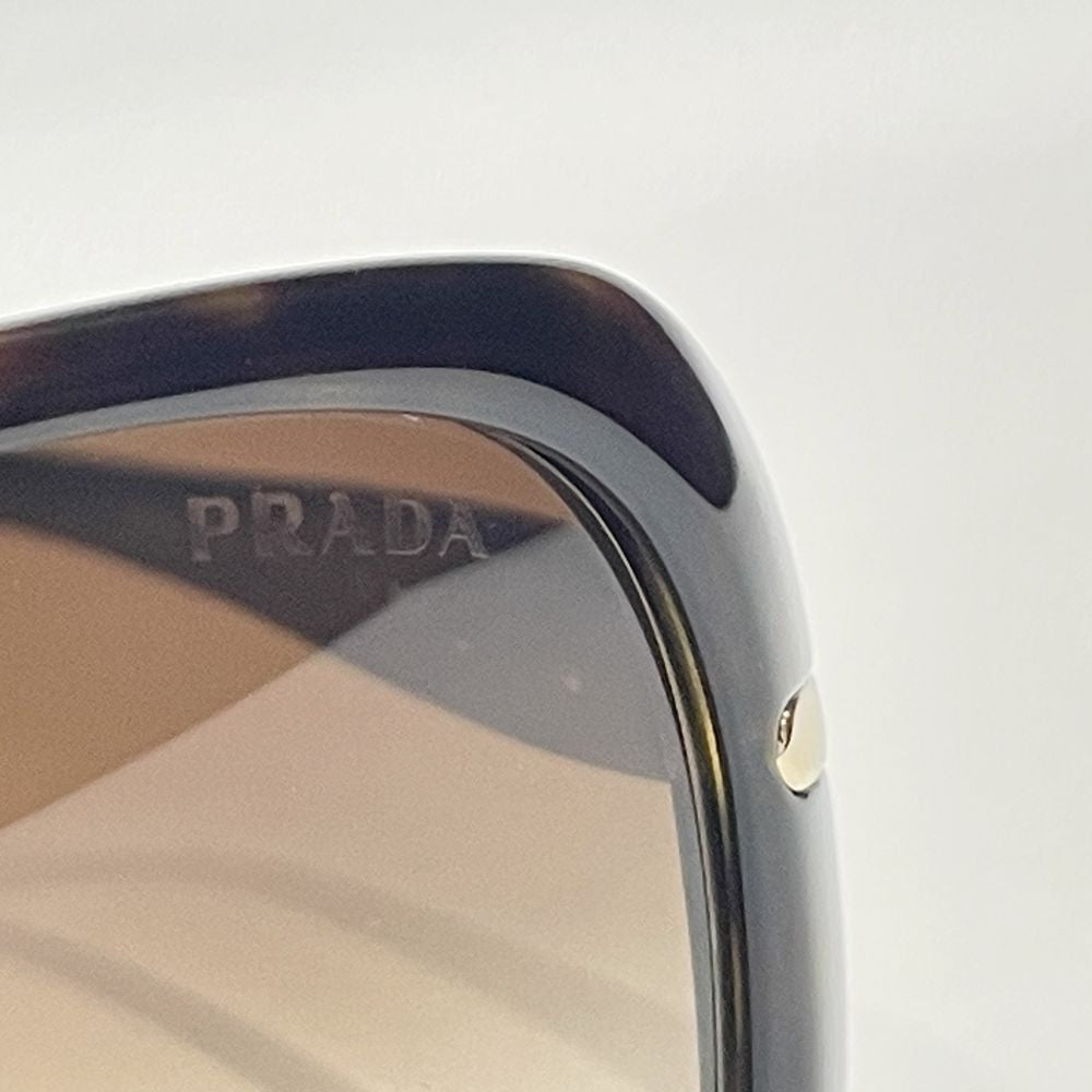 PRADA(プラダ) オーバーサイズ ロゴ デミ柄 SPR08O サングラス アセテート/ ユニセックス【中古AB】20240720