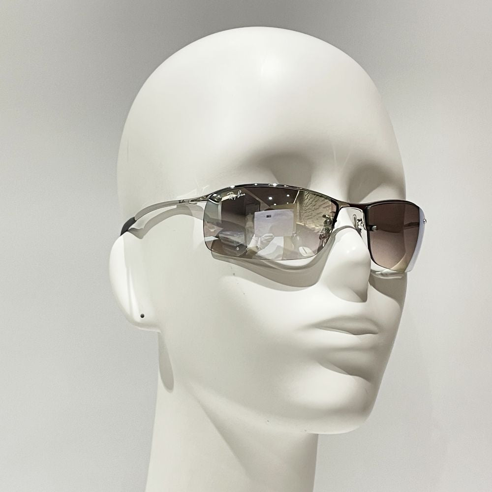 Ray-Ban(レイバン) TOPBAR トップバー カーブレンズ B'z稲葉さんモデル RB3183 003/Z1 サングラス メタル/ ユニセックス【中古A】20240720