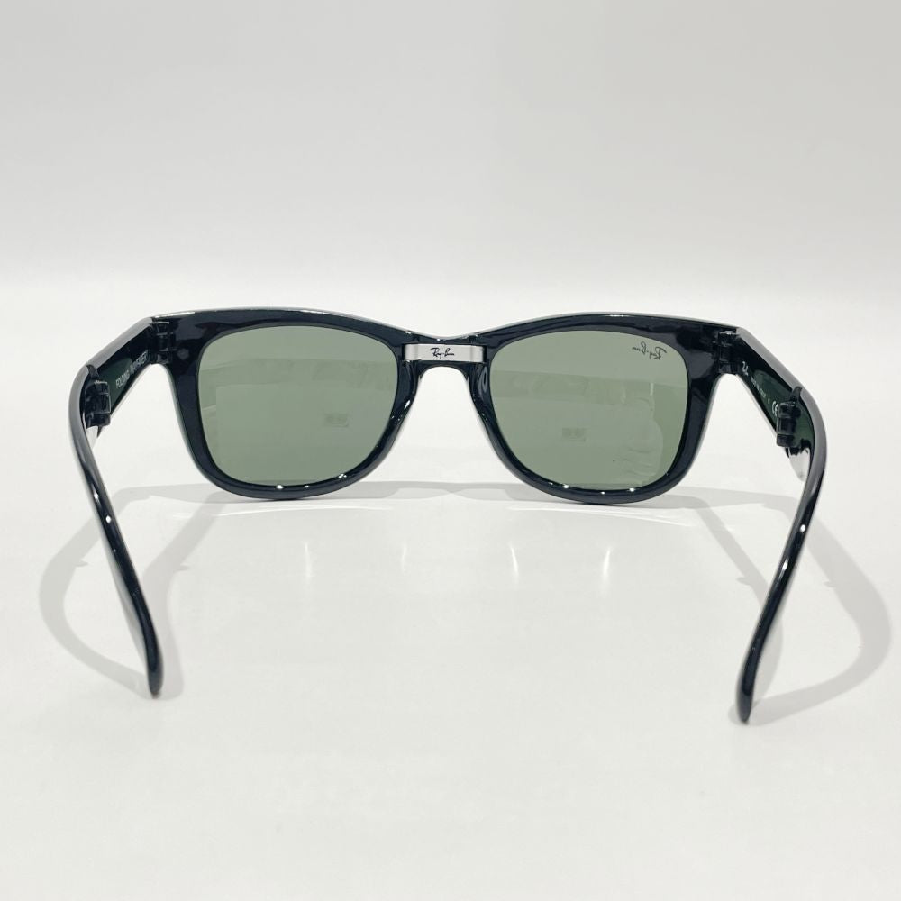 Ray-Ban(レイバン) FOLDING WAYFARER ホールディング 折り畳み デミ柄 フォ RB4106 サングラス 樹脂系/ ユニセックス【中古A】