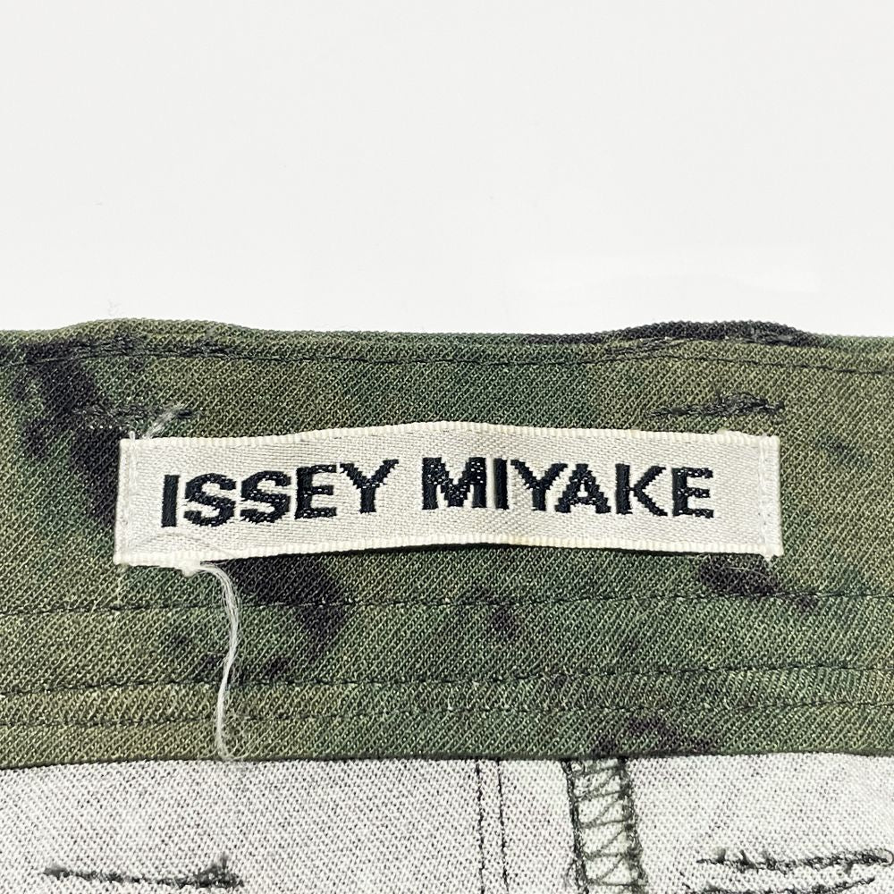 ISSEY MIYAKE(イッセイミヤケ) タイダイ プリント バックスリット 伸縮性 IM93-FG024 スカート ナイロン/ポリウレタン レディース【中古AB】20240707