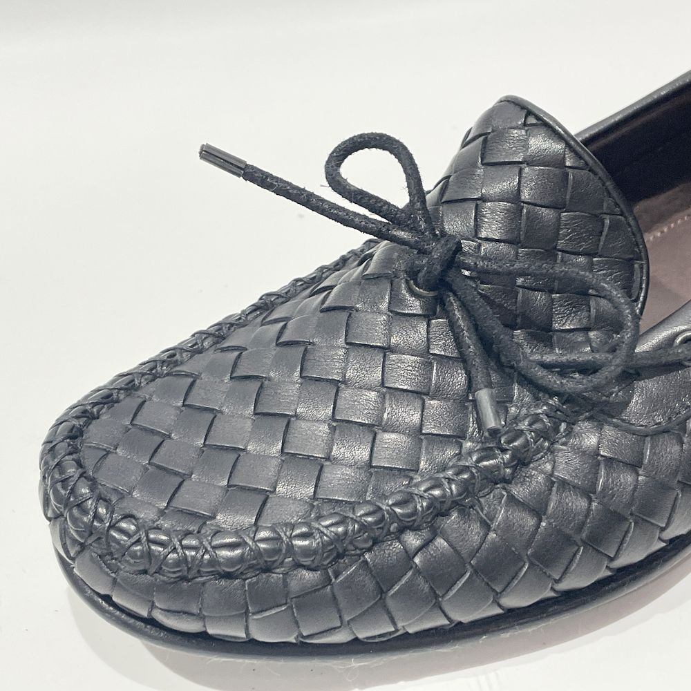 BOTTEGAVENETA(ボッテガヴェネタ) サイズ39（JP25.5cm）デッキシューズ 靴 イントレチャート モカシン レザー メンズ【中古AB】20240721