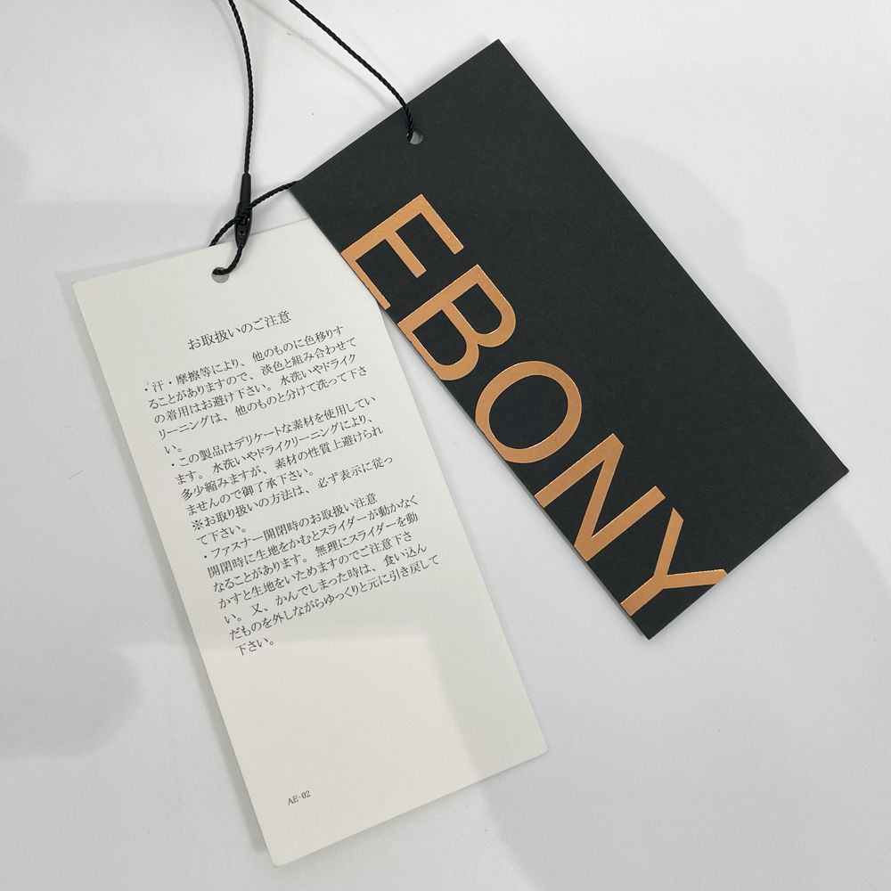 EBONY エボニー サイズ2（Mサイズ程度）20SS ノースリーブ スリット ベルト ブラウス ポリエステル/ポリウレタン/トリアセテート 他 レディース【中古A】20240714