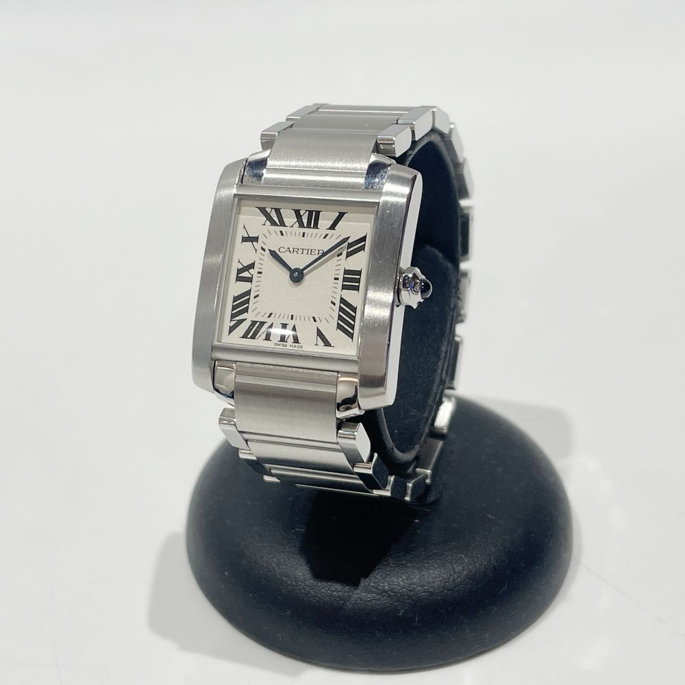 CARTIER(カルティエ) タンクフランセーズMM WSTA0005 腕時計 ステンレススチール レディース【中古】20241104