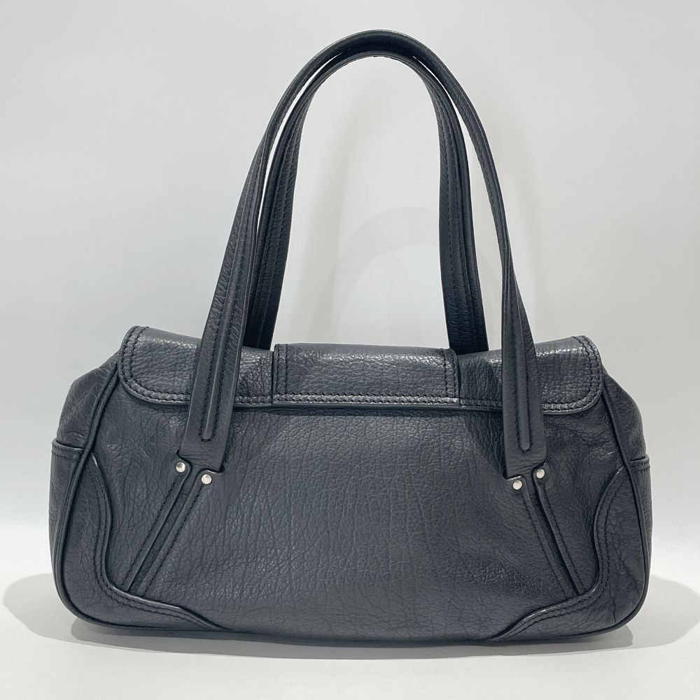 CELINE(セリーヌ) ロゴ ステッチ ハンドバッグ レザー レディース【中古AB】20240713