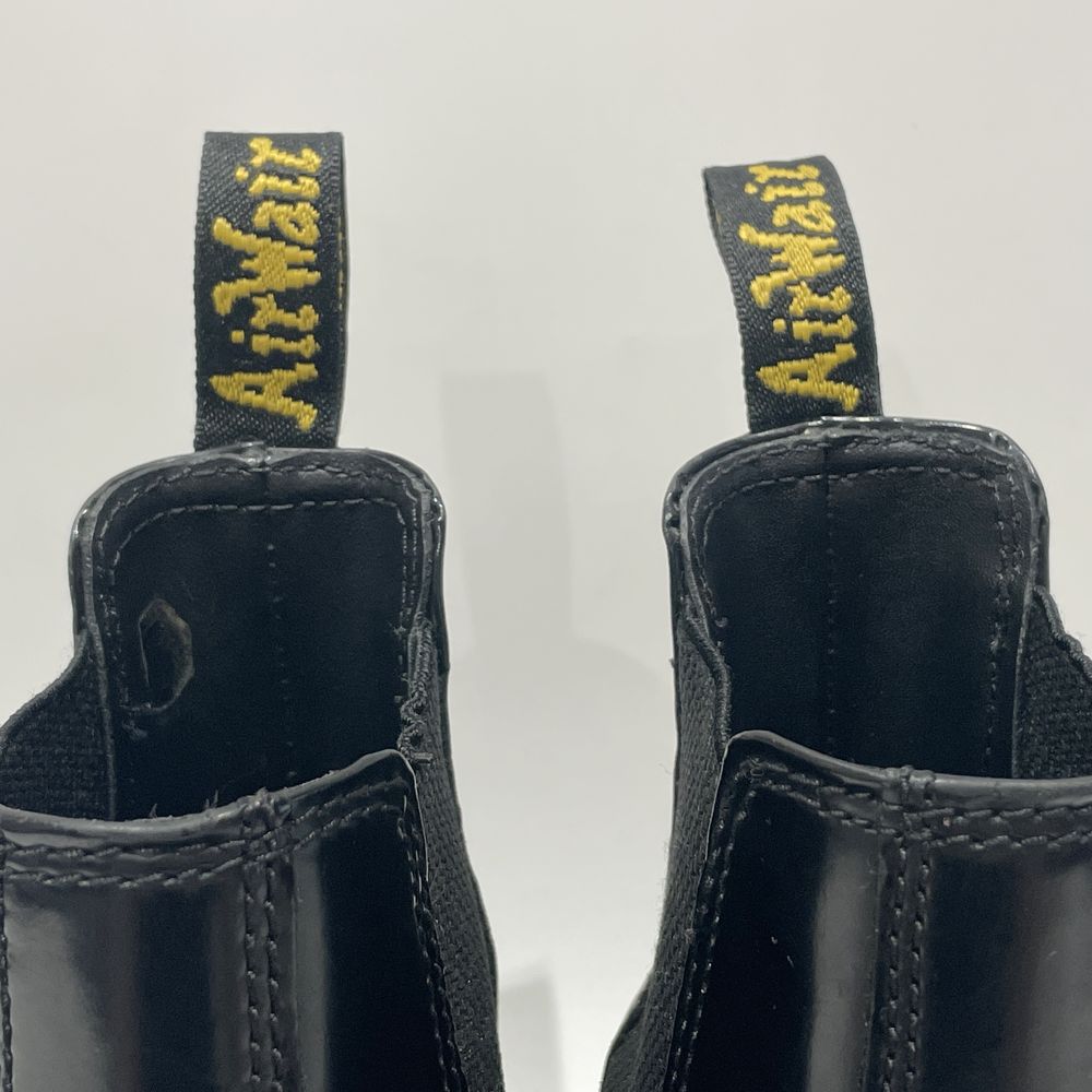 中古B/標準】Dr.Martens ドクターマーチン チェルシー 2976 QUAD 厚底 サイドゴア UK5 レディース ブーツ  ブラック20479845