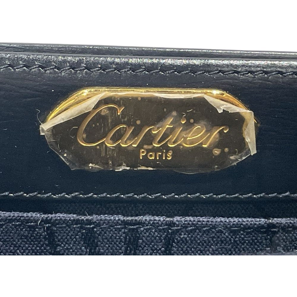 CARTIER(カルティエ) サファイアライン セカンドバッグ クラッチバッグ レザー レディース【中古AB】20240714