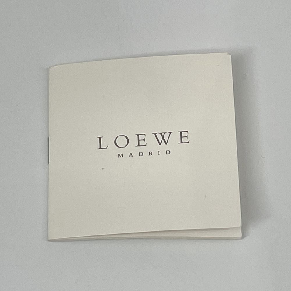 LOEWE(ロエベ) 【レア】アナグラム ナッパ 巾着 フラワー ポーチ レザー レディース【中古AB】20240714