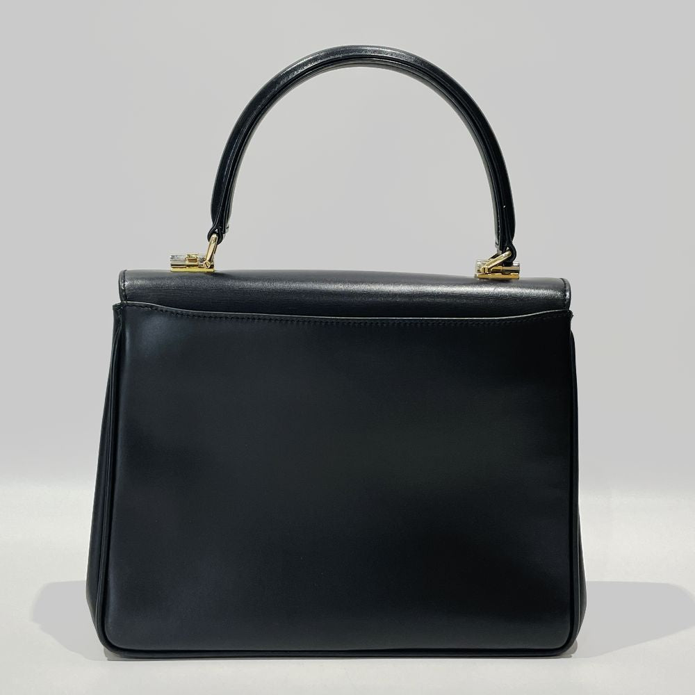 GUCCI(グッチ) GGロゴ トップハンドル ヴィンテージ 26.000.0012 ハンドバッグ レザー レディース【中古AB】20240713