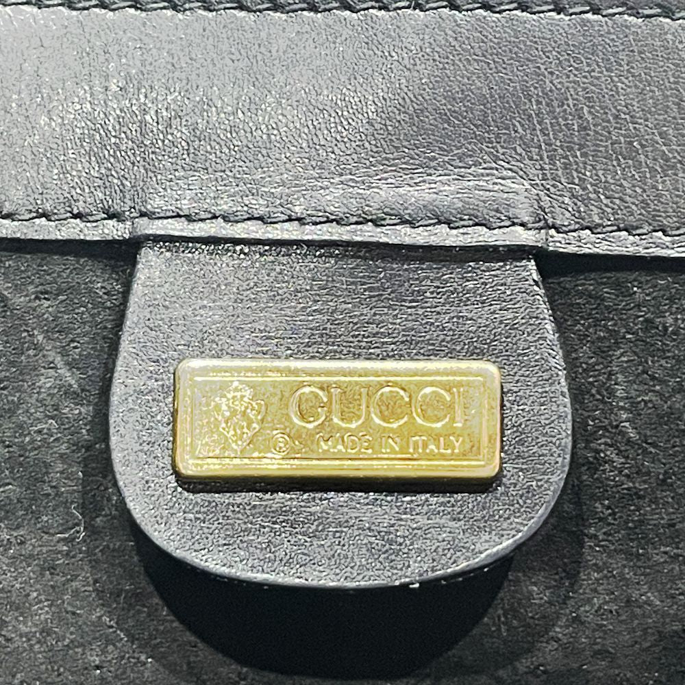 GUCCI(グッチ) GGロゴ ターンロック ヴィンテージ 000.26.0025 ハンドバッグ レザー レディース【中古AB】20240713