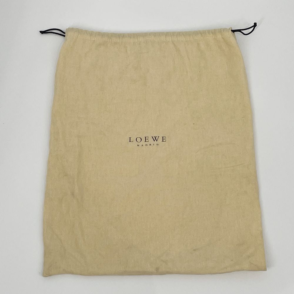 LOEWE(ロエベ) ロゴ 型押し 肩掛け ヴィンテージ ショルダーバッグ レザー レディース【中古AB】20240714