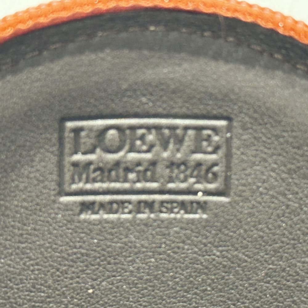 LOEWE(ロエベ) ベラスケス ロゴ 丸形 ヴィンテージ コインケース レザー レディース【中古AB】20240726